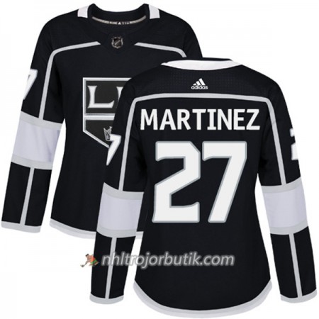 Dame Ishockey Los Angeles Kings Tröja Alec Martinez 27 Adidas 2017-2018 Svart Authentic